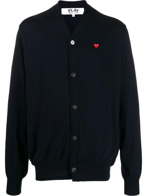 Comme des Garçons PLAY Double Heart Cardigan Unisex
