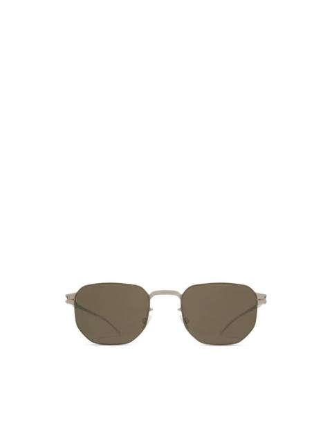 MYKITA Bijan metal geometic-frame sunglasses