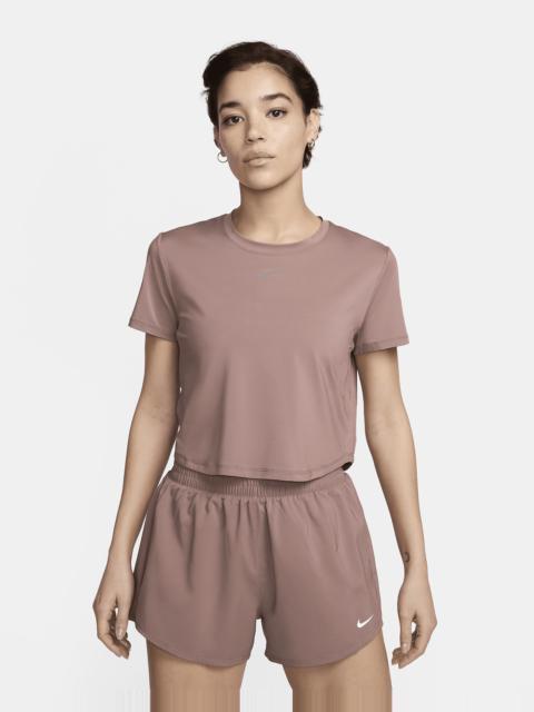 Nike One Classic Women's Dri-FIT Short-Sleeve Cropped Top