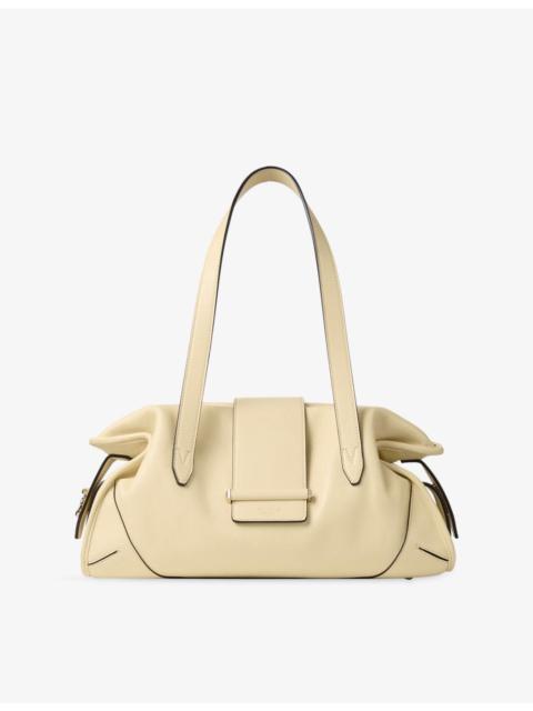 JIMMY CHOO Bar Holdall Medium Leather Shoulder Bag