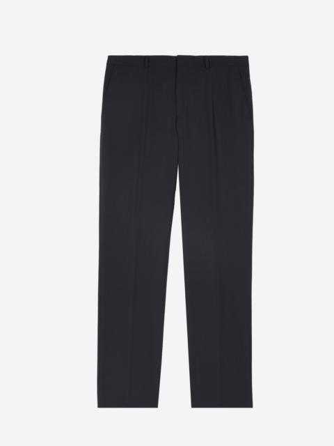 The Kooples STRAIGHT-LEG SUIT TROUSERS IN NAVY WOOL