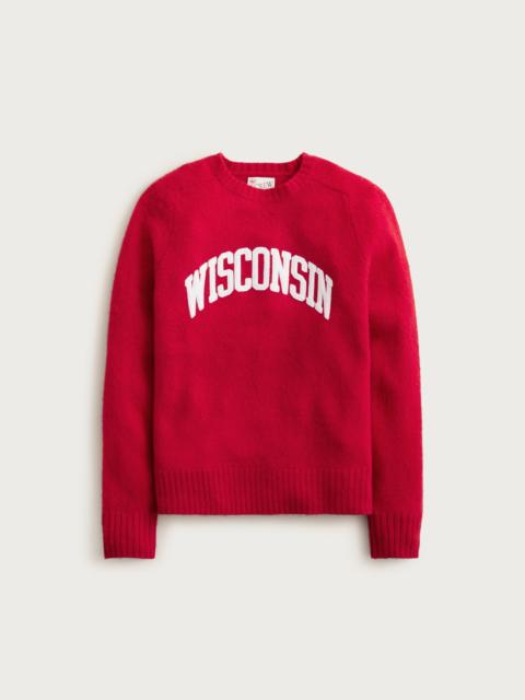 J.CREW '47 X J.Crew brushed wool Wisconsin sweater