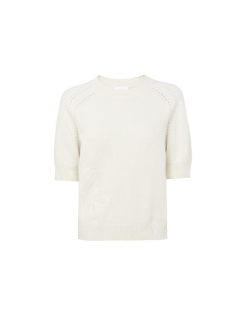 Chloé SHORT-SLEEVE SWEATER