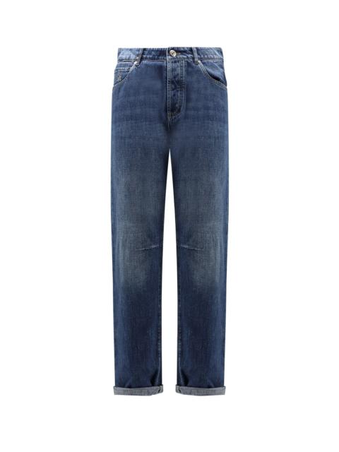 Leisure Fit Cotton Jeans