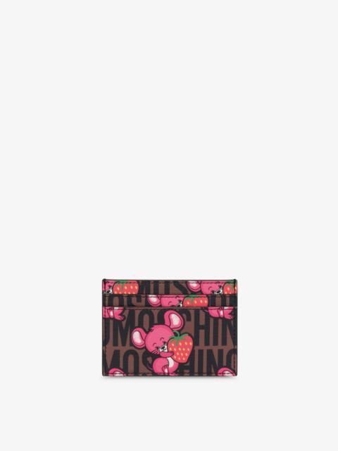 Moschino ILLUSTRATED ANIMALS PURSE