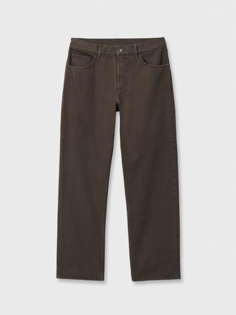 rag & bone Relaxed Straight Jean Mid-Rise in Authentic Rigid Denim