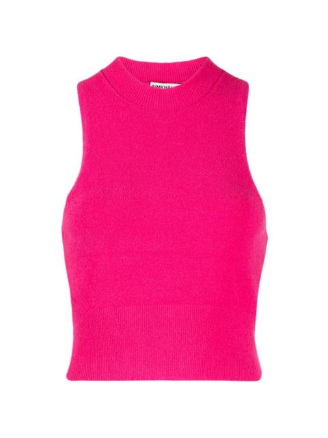 Tatyana sleeveless cropped top