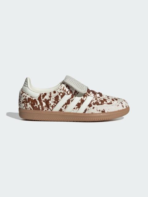 adidas Originals Cow Print Samba Long Tongue Shoes