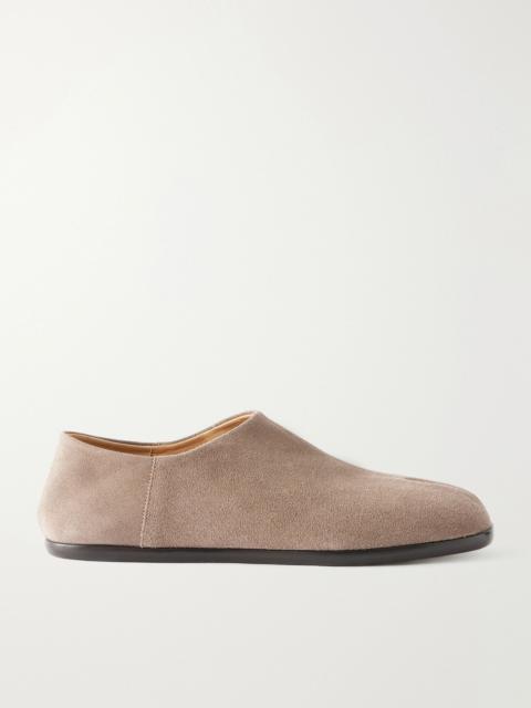 Maison Margiela Tabi Split-Toe Suede Slippers