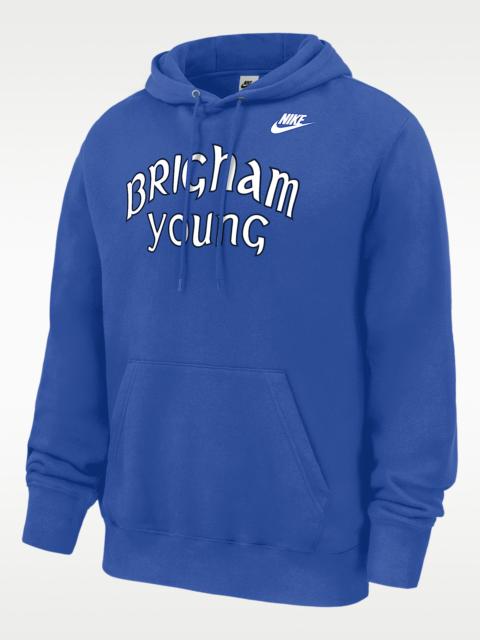 Nike BYU Cougars Club Men's Nike Football Fleece Pullover Hoodie