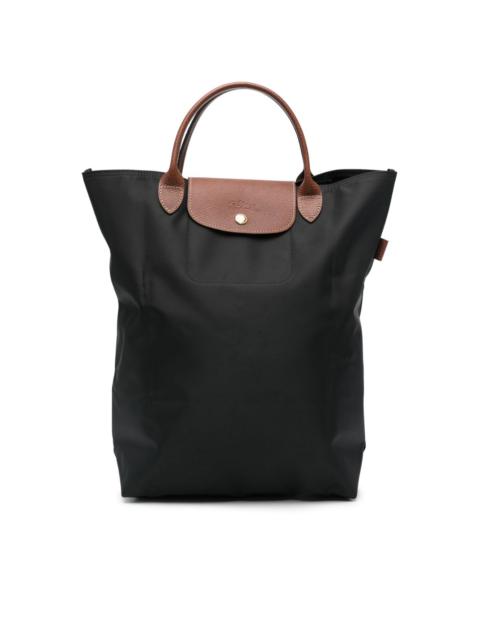 Longchamp medium canvas tote bag