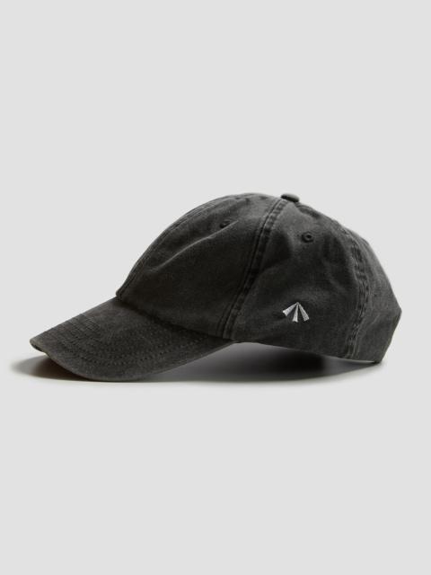Nigel Cabourn Vintage 6 Panel Cap in Washed Black