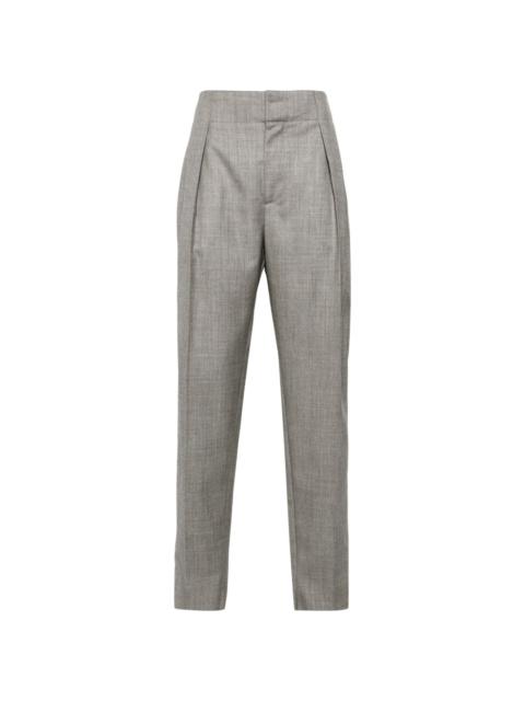 Alexander McQueen mid-rise tailored trousers