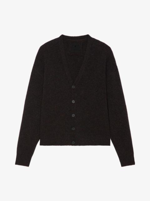 Givenchy CARDIGAN IN WOOL WITH 4G ZIP