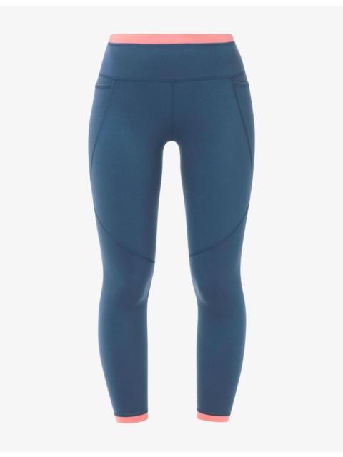 Sweaty Betty Power 7/8 Colour-Block Stretch-Woven Gym Leggings