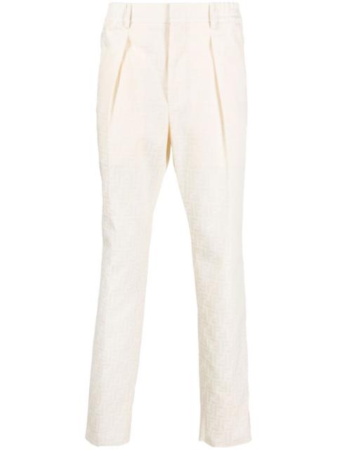 FENDI FF-motif tailored trousers