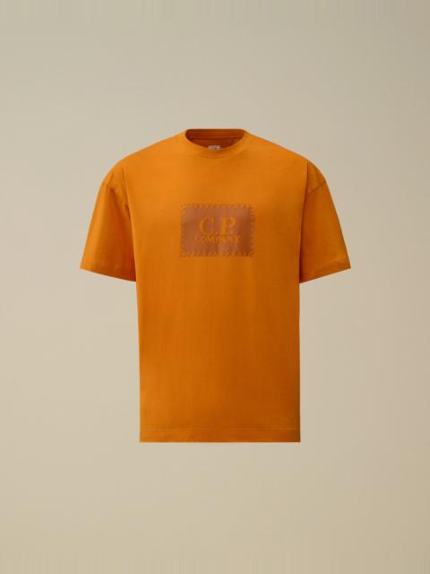 C.P. Company Jersey 30/1 Short Sleeve Logo Label T-Shirt