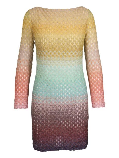 Missoni faded-effect mini dress