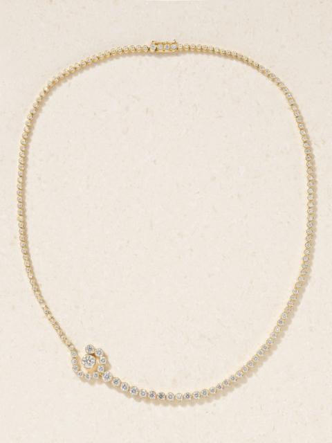 SOPHIE BILLE BRAHE Escargot 18-karat Gold Diamond Necklace