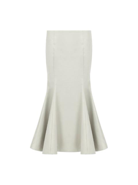 entire studios BURGEON SKIRT IVORY SATEEN