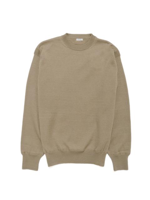 PHIGVEL MAKERS Co. W/L Crewneck Knit Khaki Beige