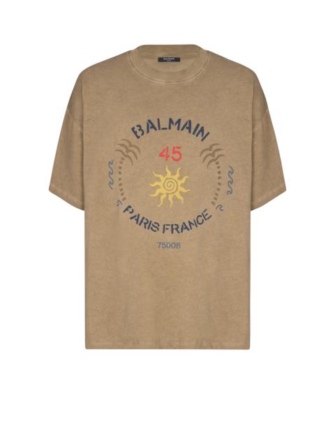 Balmain T-shirt with Balmain Club print