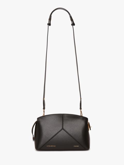 Victoria Beckham Victoria Crossbody Bag In Black Leather