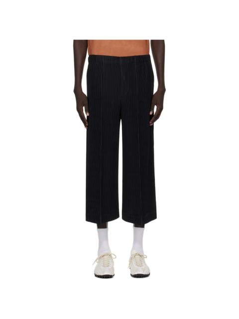 ISSEY MIYAKE Black Monthly Color June Trousers