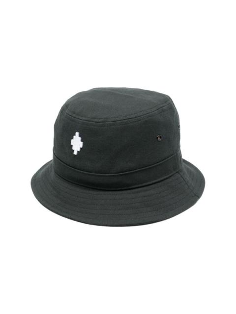 Marcelo Burlon County Of Milan logo-patch bucket hat