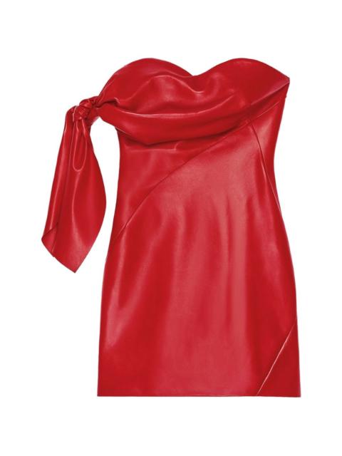 Givenchy knot strapless dress