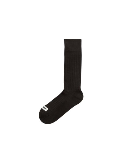 Jil Sander Jil Sander Logo Socks 'Black'