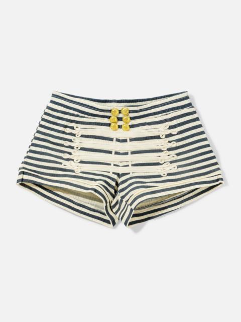 Praying HARBOR STRIPE WOMEN'S SHORTS