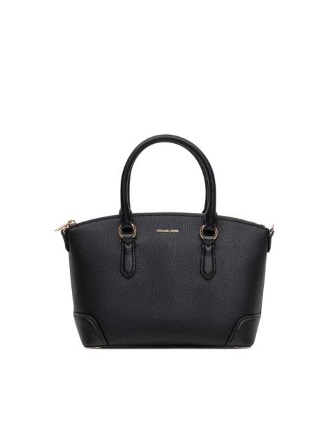 MICHAEL KORS Md Ew Dome logo-plaque leather tote bag