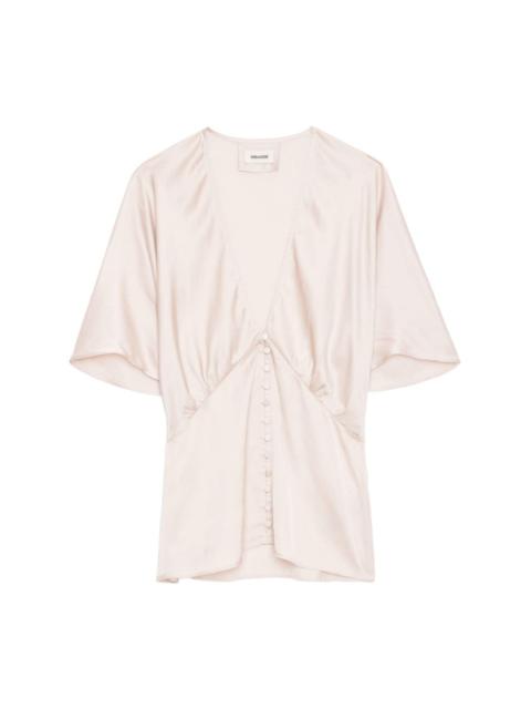 Zadig & Voltaire Thodri satin blouse