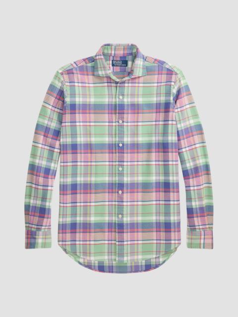 Polo Ralph Lauren Men's Classic-Fit Plaid Flannel Shirt - Green Purple Multi