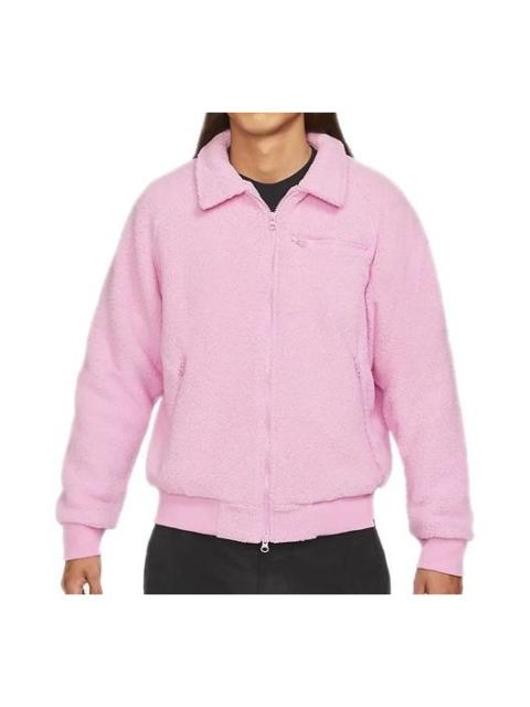 Nike Nike SB Sherpa Solid Color Sports Skateboard Jacket Pink CK5286-629