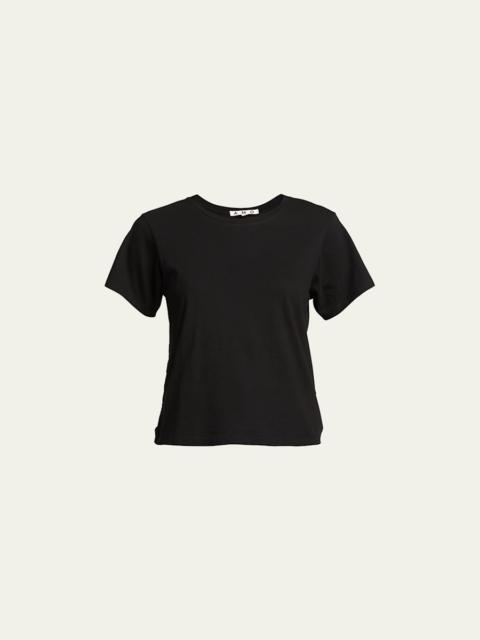 AMO Classic Cotton Short-Sleeve Crewneck Tee