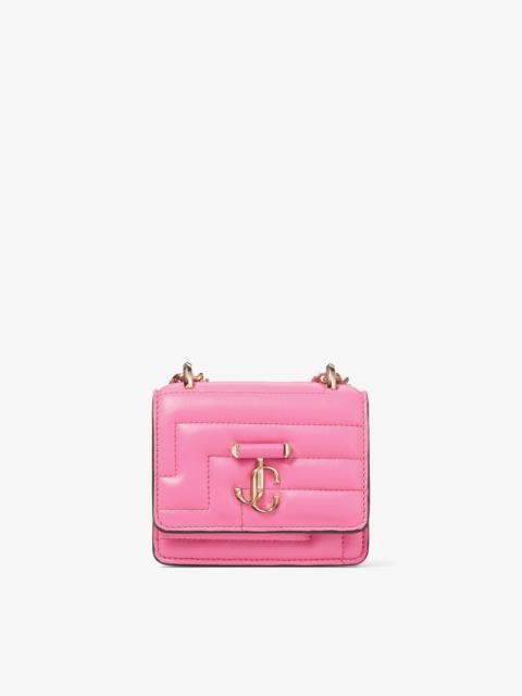JIMMY CHOO Micro Varenne Avenue Quad
Candy Pink Avenue Nappa Leather Mini Bag