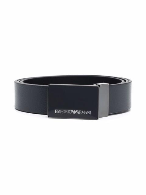 EMPORIO ARMANI Leather belt