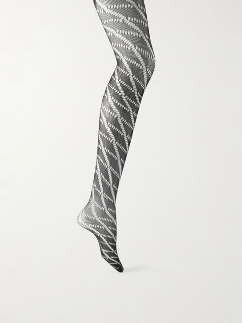 GABRIELA HEARST Zapata fishnet tights Black
