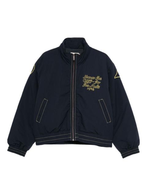 HONOR THE GIFT logo-embroidered jacket