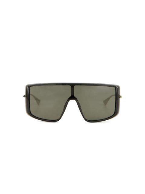 Alexander McQueen shield-frame sunglasses