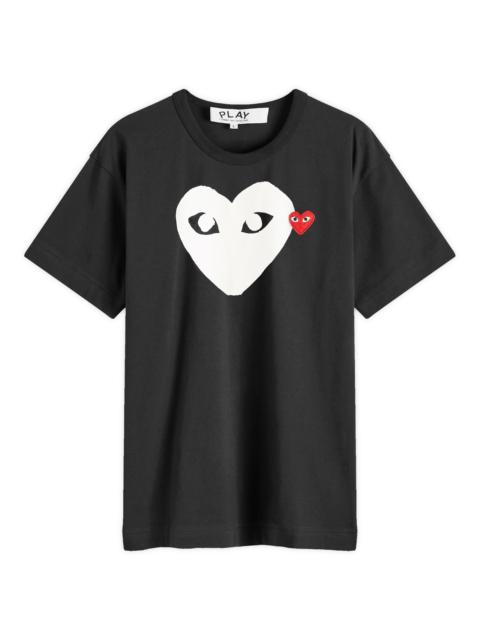 Comme des Garçons PLAY Comme des Garçons Play Double Heart Logo T-Shirt