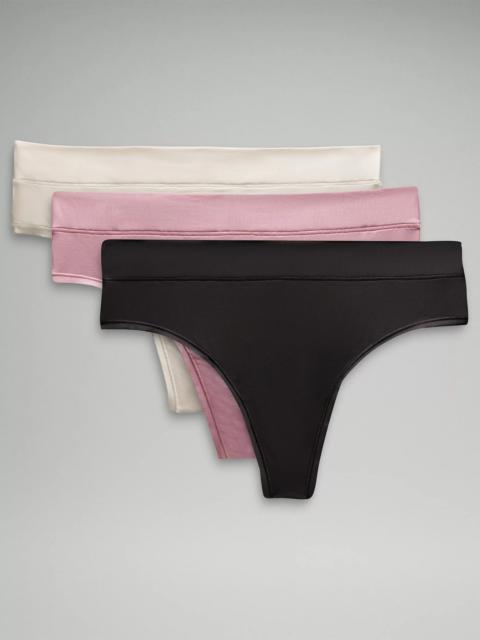 lululemon UnderEase High-Rise Thong Underwear *3 Pack