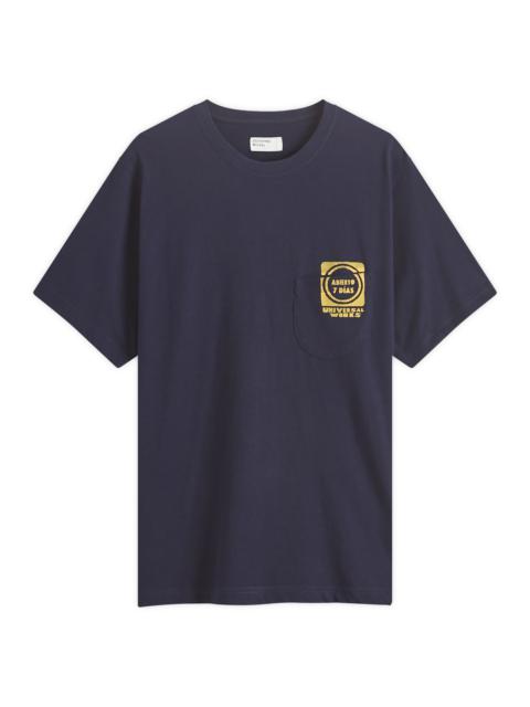 Universal Works Universal Works Print Pocket Tee