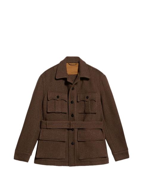 FORTELA Carlo flapped belted jacket