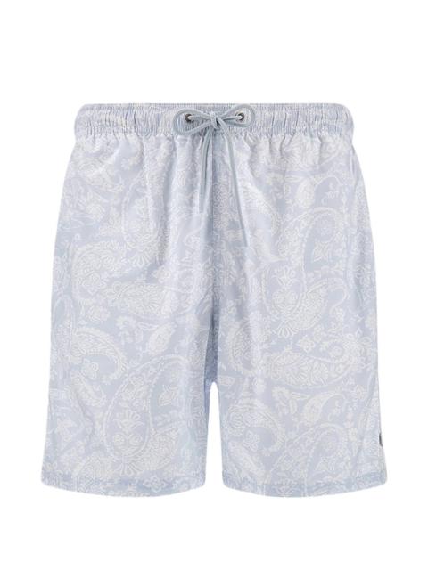 Paul & Shark paisley-print swim shorts