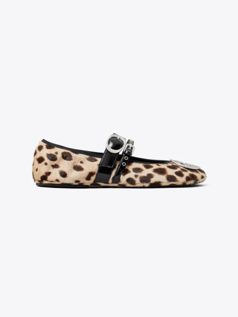 TORY BURCH Reva Punk Travel Ballet