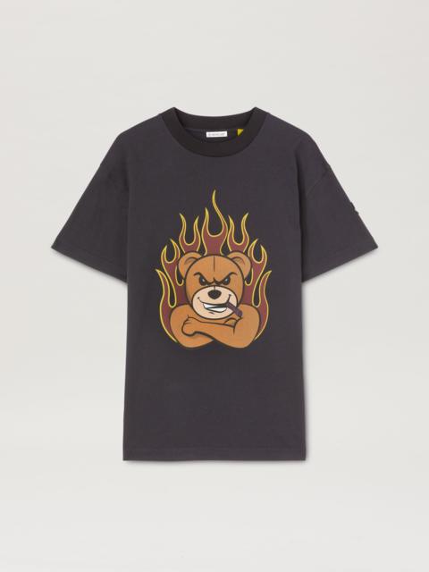 Moncler 8 MONCLER PALM ANGELS T-SHIRT WITH BEAR