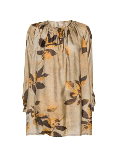 UMA WANG Tammy motif-print blouse